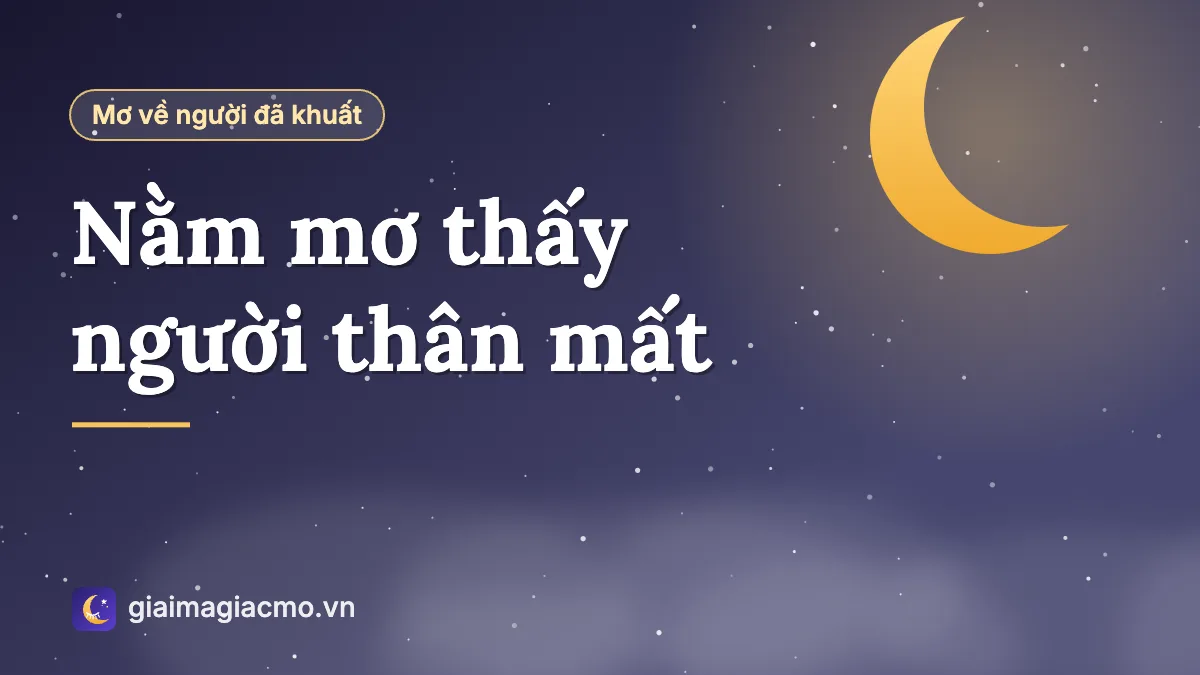 Minh hoạ người con ngồi bên giường nhớ thương người thân trong giấc mơ