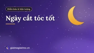 Ngày cắt tóc tốt