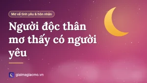 Minh hoạ người độc thân mơ thấy có người yêu nắm tay