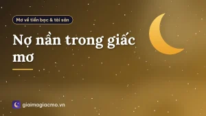 Nợ nần trong giấc mơ