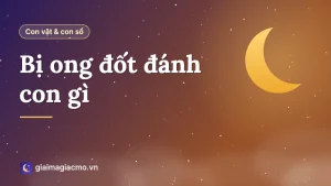 Minh hoạ con ong và ý nghĩa dân gian khi bị ong đốt