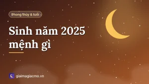 Ngọn đèn dầu nhỏ tượng trưng cho mệnh Phú Đăng Hỏa của người sinh năm Ất Tỵ 2025