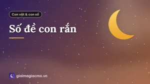 Số đề con rắn