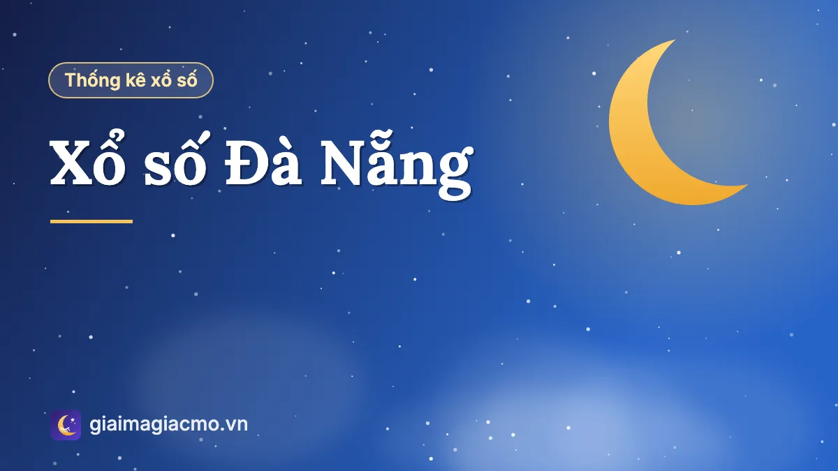 Minh hoạ bảng số liệu Xổ số Đà Nẵng tổng hợp từ kết quả xổ số đã công bố