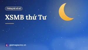 Minh hoạ bảng số liệu XSMB thứ Tư tổng hợp từ kết quả xổ số đã công bố
